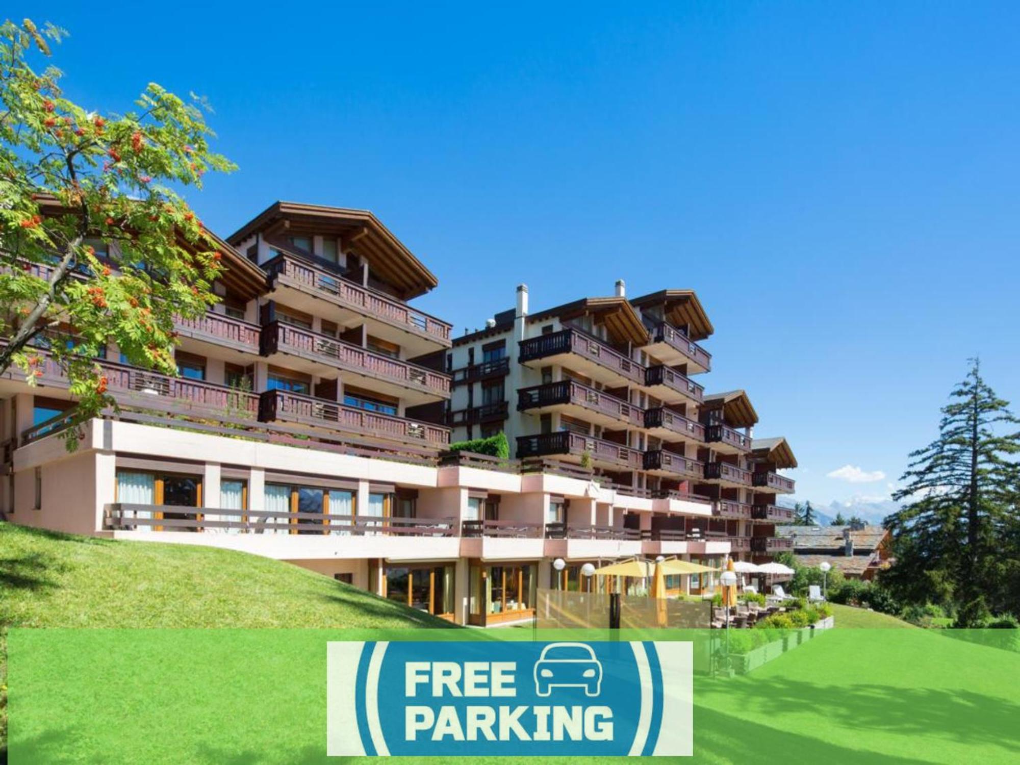 Aparthotel Helvetia Crans-Montana Exterior photo
